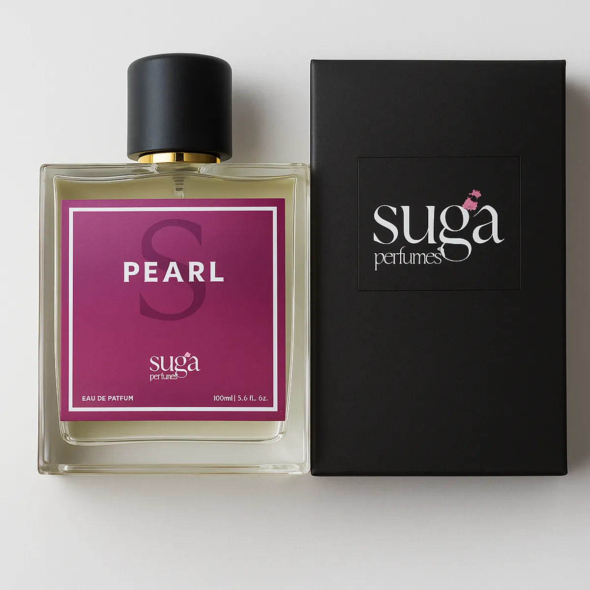 Pearl by Suga Perfumes – Soft & Fresh Eau de Parfum for Women 100ml, Everyday Luxury Scent with Pear, Freesia & Vanilla | Elegant Gift for Her
