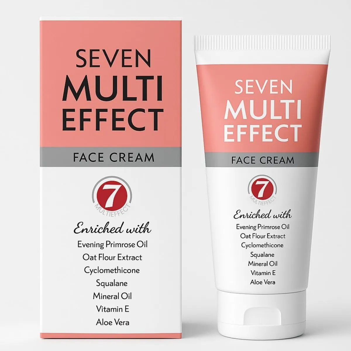 Oreva Dermacare Seven Multi Effect Face Cream 50g For Skin Firming And Brightening Cream for Soft, Glowing Skin-Fresh
