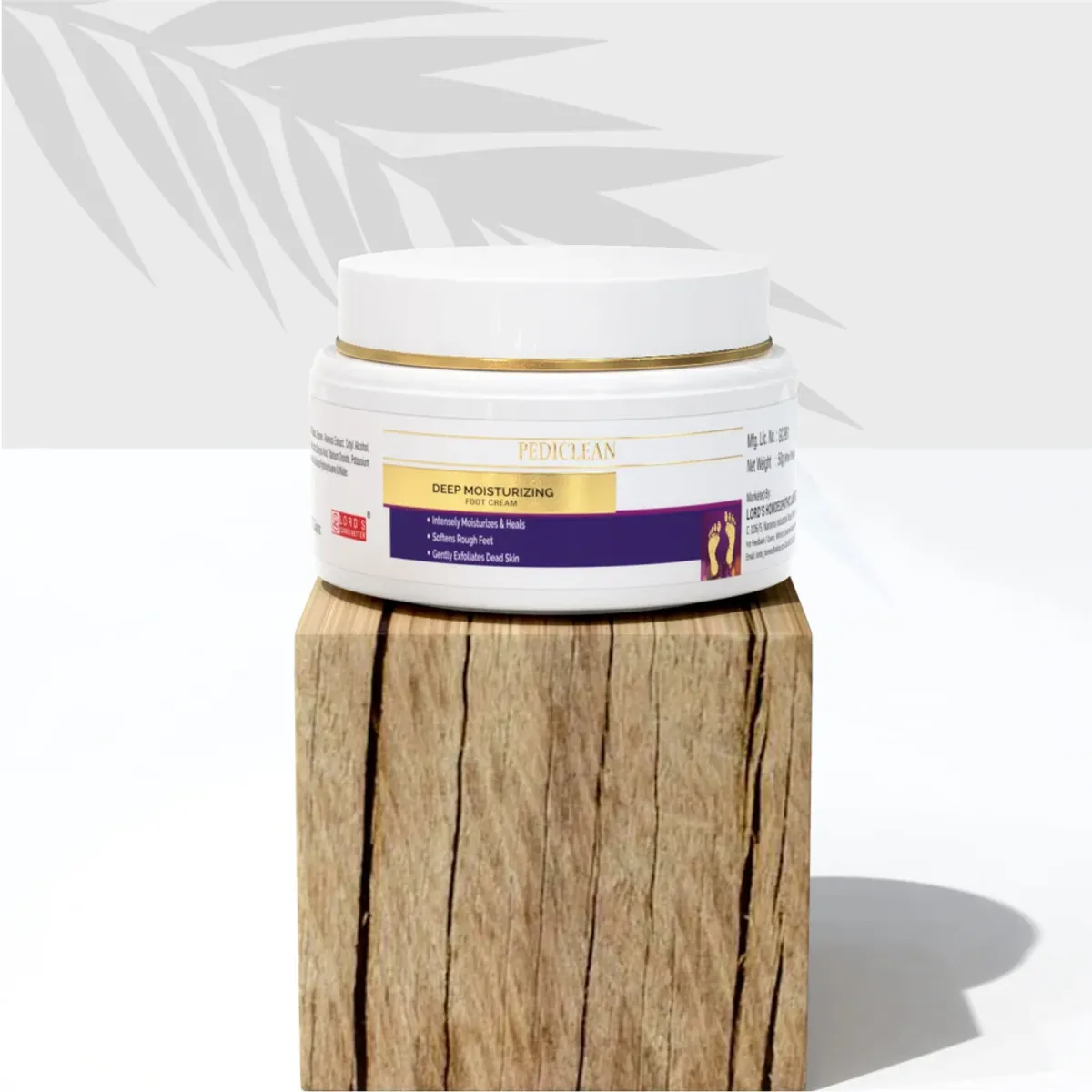 Lord's Pediclean Deep Moisturizing Foot Cream 50g (Fresh)