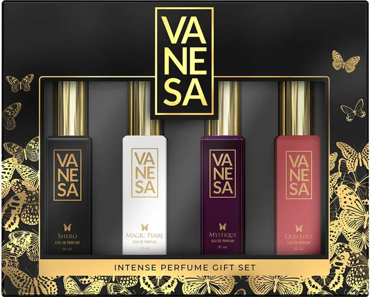 Vanesa Intense Perfume Gift Set For Women 4x20ml
