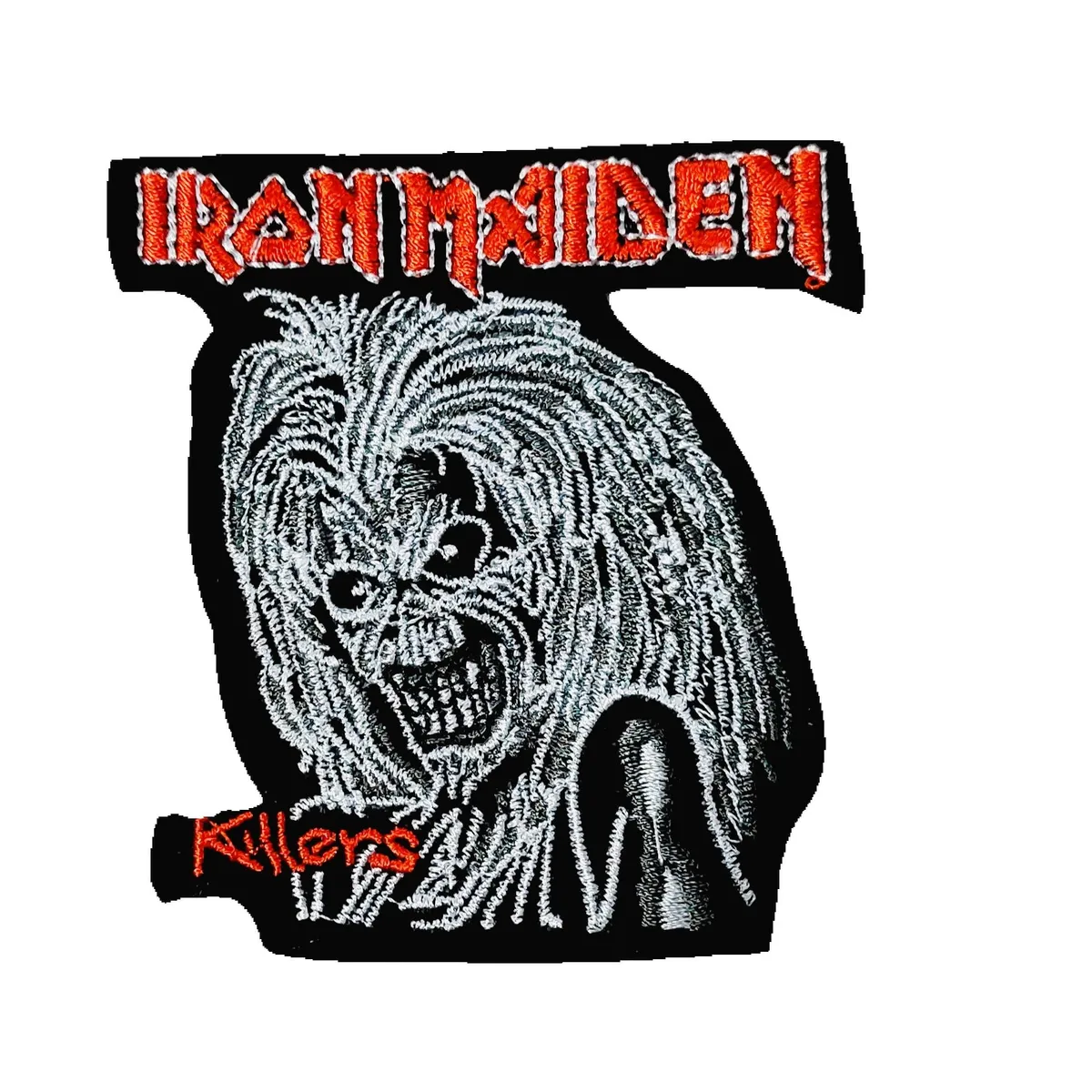 Iron On Patch Sticker For Iron Maiden Music Lovers Embroidered 3M Patches For Men