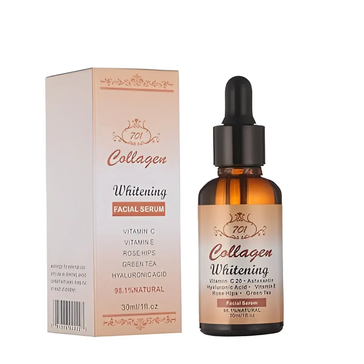 Collagen Facial Serum With Vit. E, C And Green Tea Extract 30ml