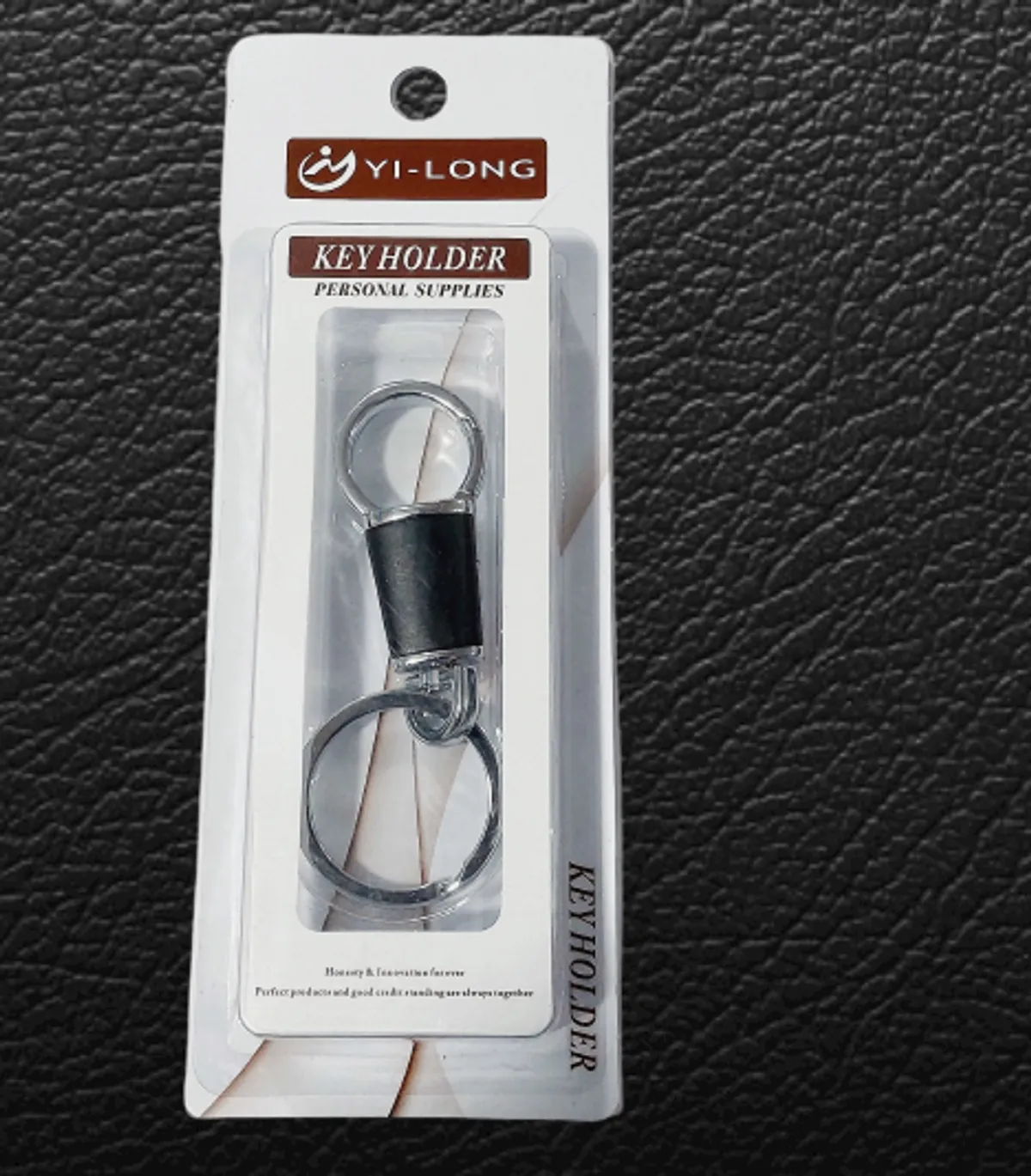 Stylish Metallic Round Hook Keyholder