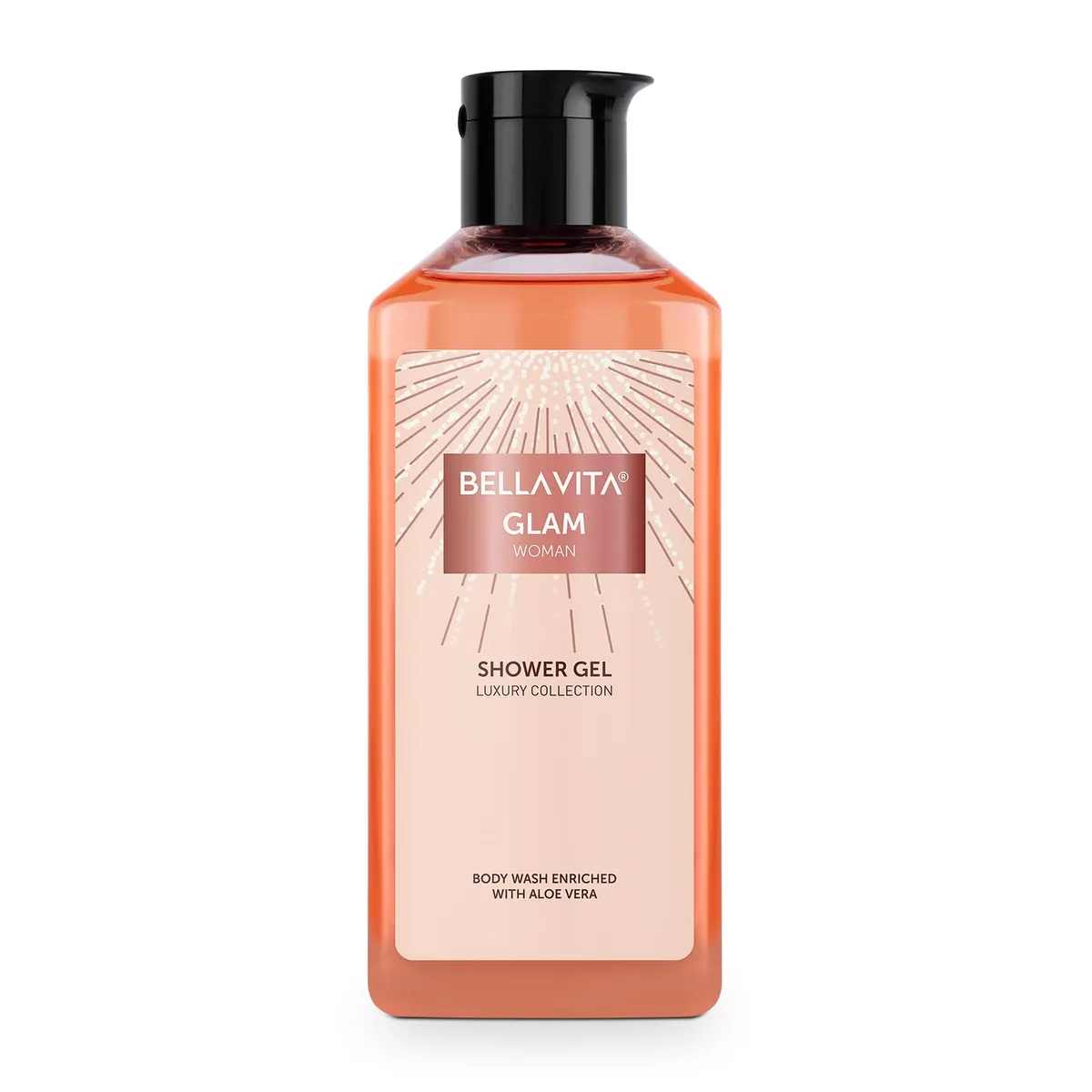 Bellavita Glam Women Body Wash 250ml Refreshing Shower Gel for Women-Fresh