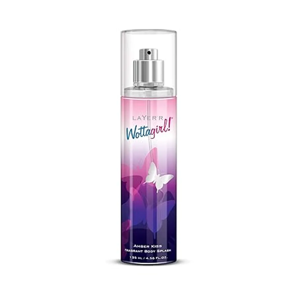 Layer'r Wottagirl Amber Kiss Body Splash For Women 135 ml