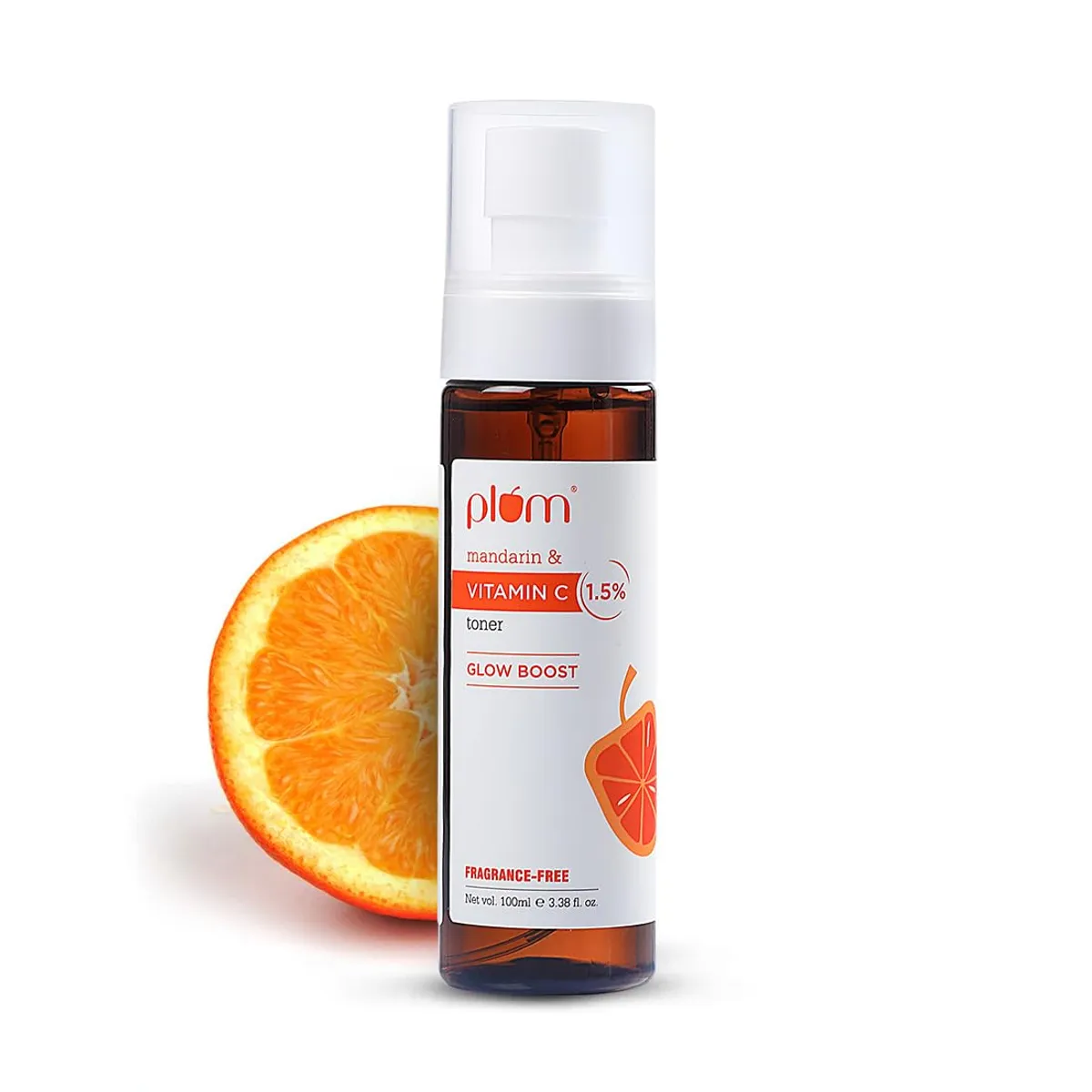 Plum 1.5% Vitamin C Face Toner for Glowing Skin & Reduce Pigmentation |  Alcohol Free |  100ml
