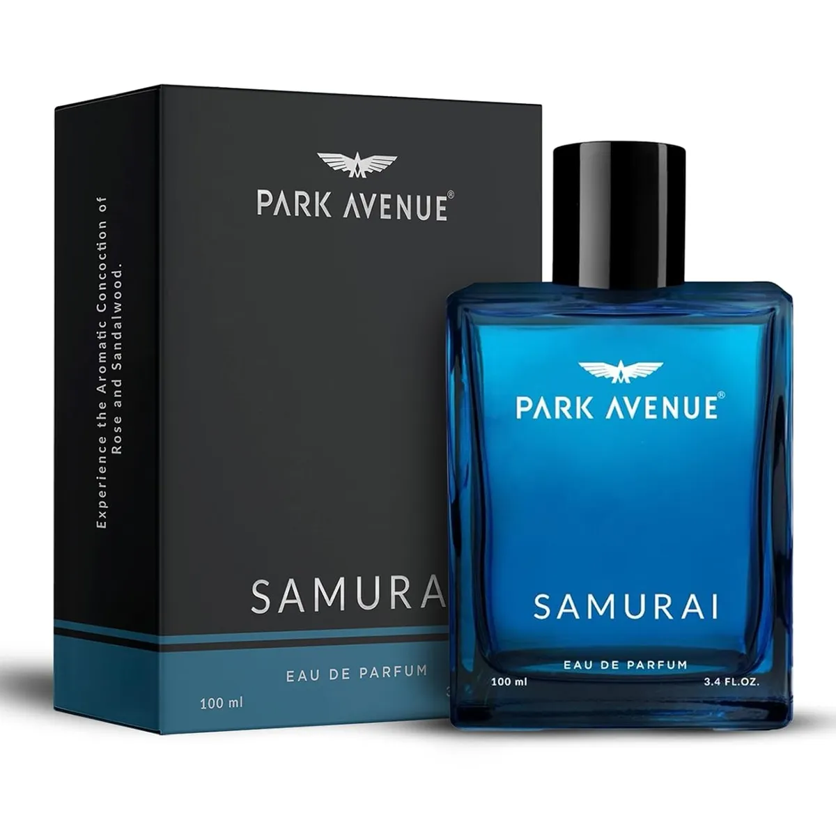 Park Avenue Samurai Eau De Parfum Men, 100ml | Long Lasting Perfume Spray For Men