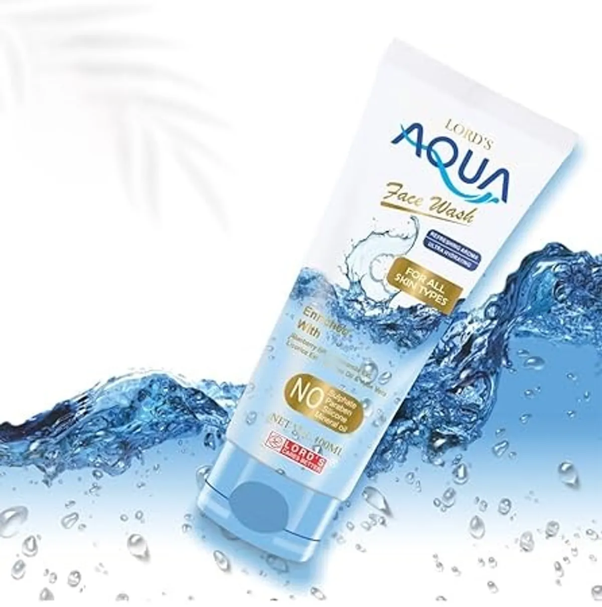 Lord's Aqua Hydrating Face Wash For Dry Skin 100ml