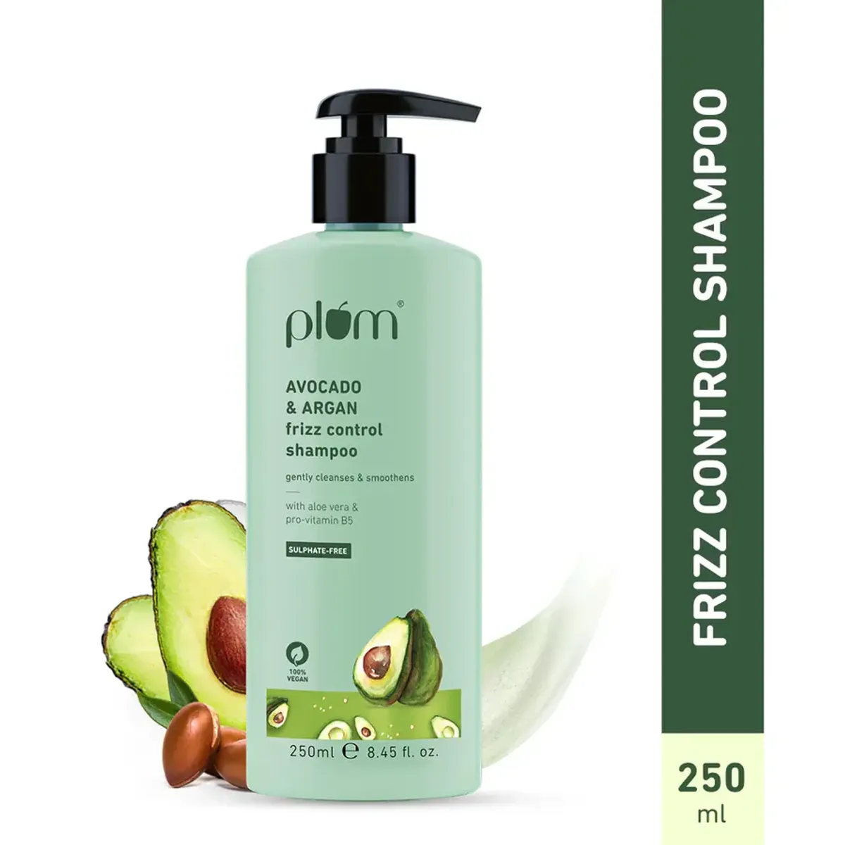 Plum Avacado & Argan Frizz Control Shampoo 250ml