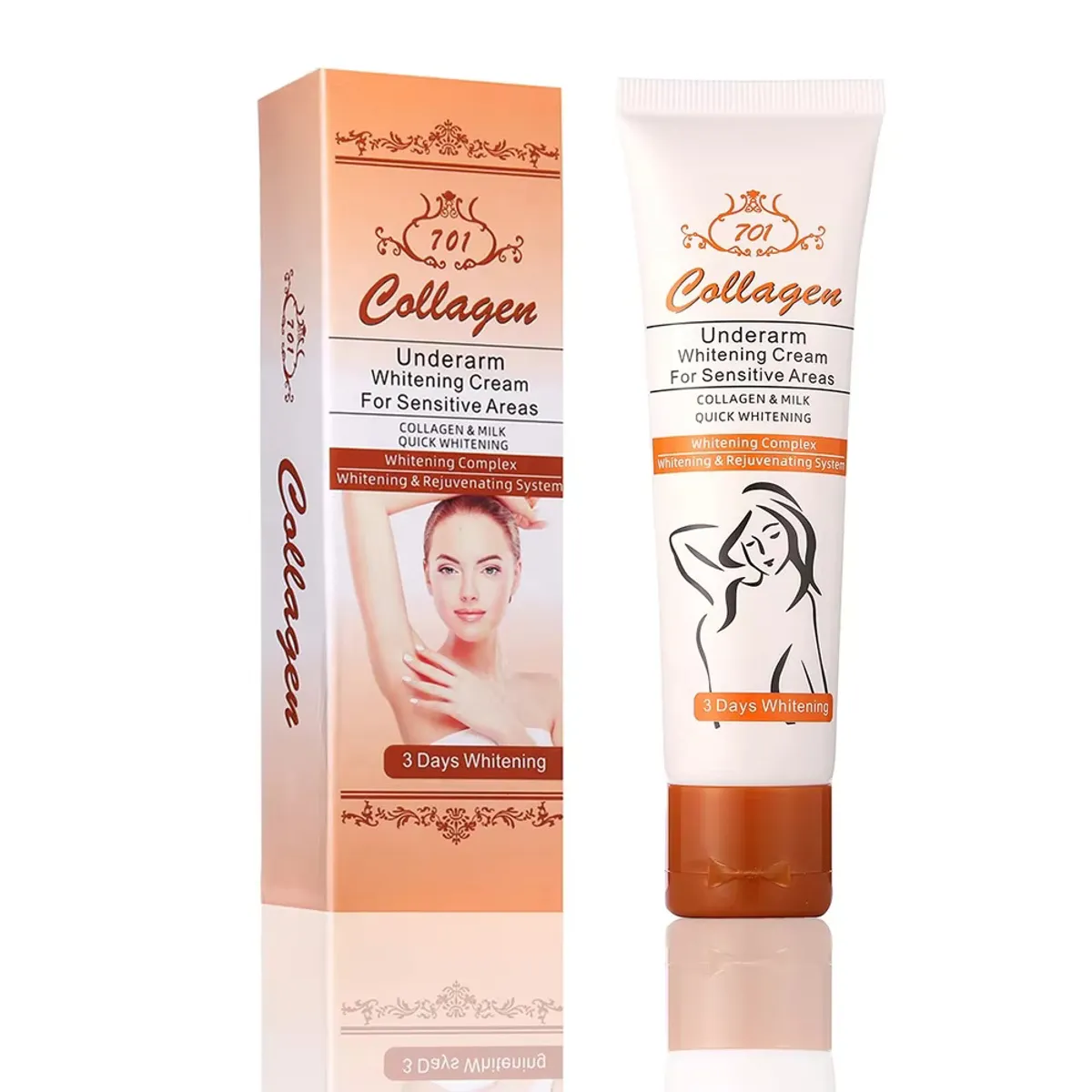 Collagen Underarm Whitening Cream For Sensitive Areas 50ml-Fresh