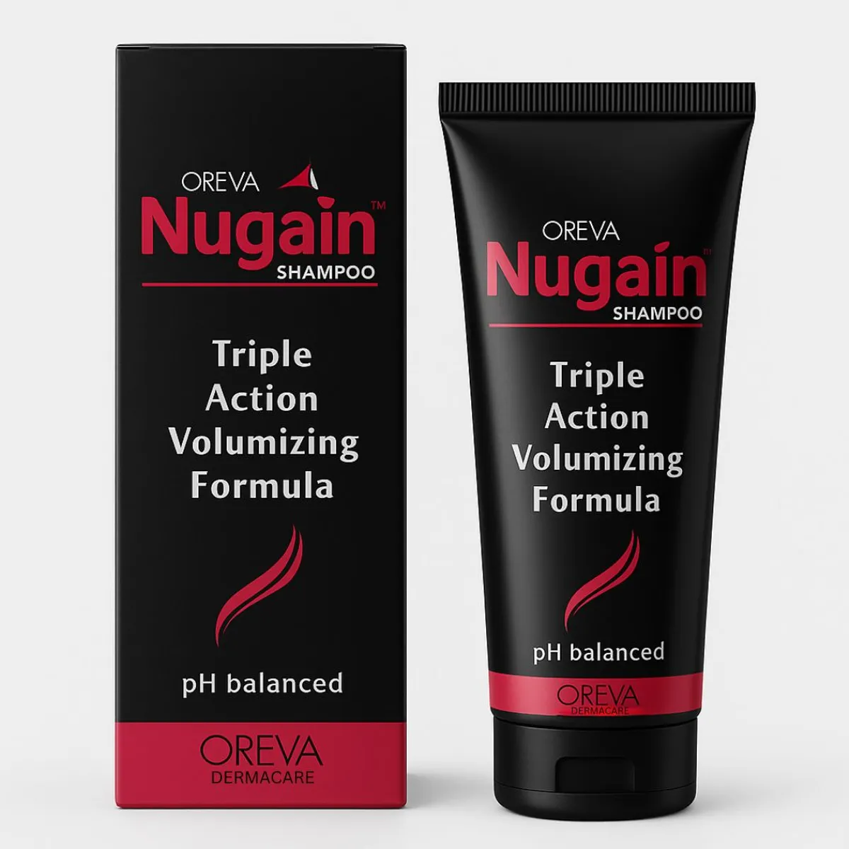 Oreva Nugain Volumizing Hair Growth Shampoo 100G Anti-Hairfall PH Balanced Formula