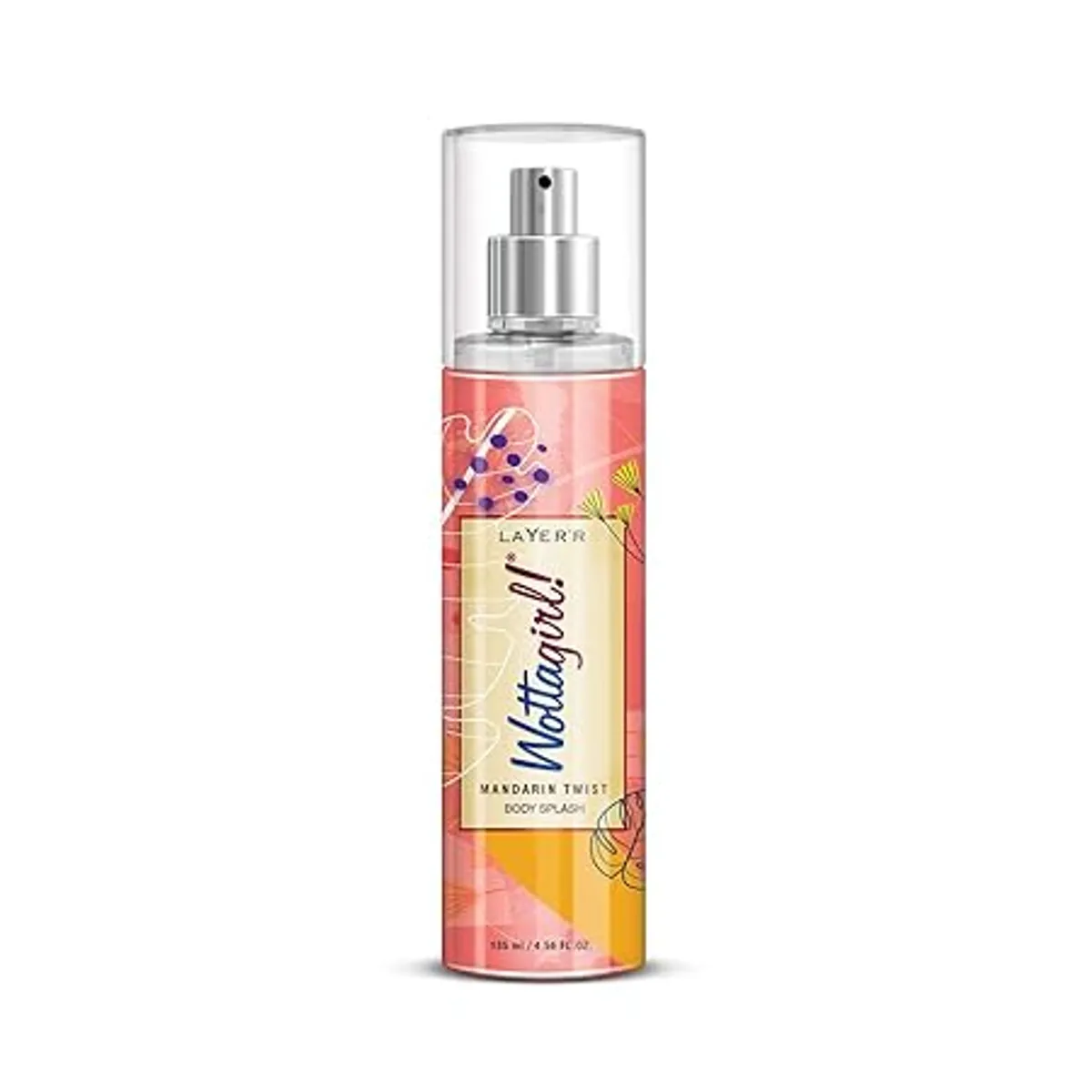 Layer'r Wottagirl Mandarin Twist Body Splash For Women 135ml