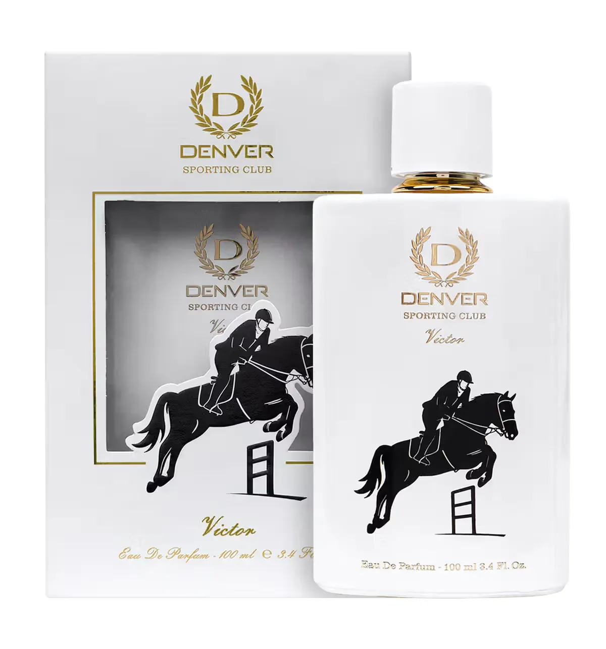 Denver Victor Eau De Parfum For Men 100ml | Long Lasting Perfume For Men with Woody, Musk & Amber Fragrance