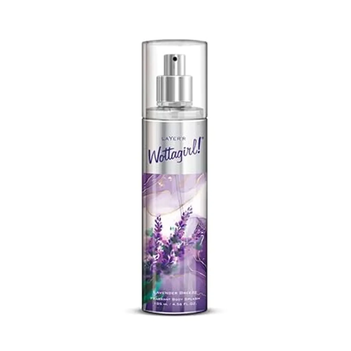 Layer'r Wottagirl Lavender Breeze Body Splash For Women 135ml