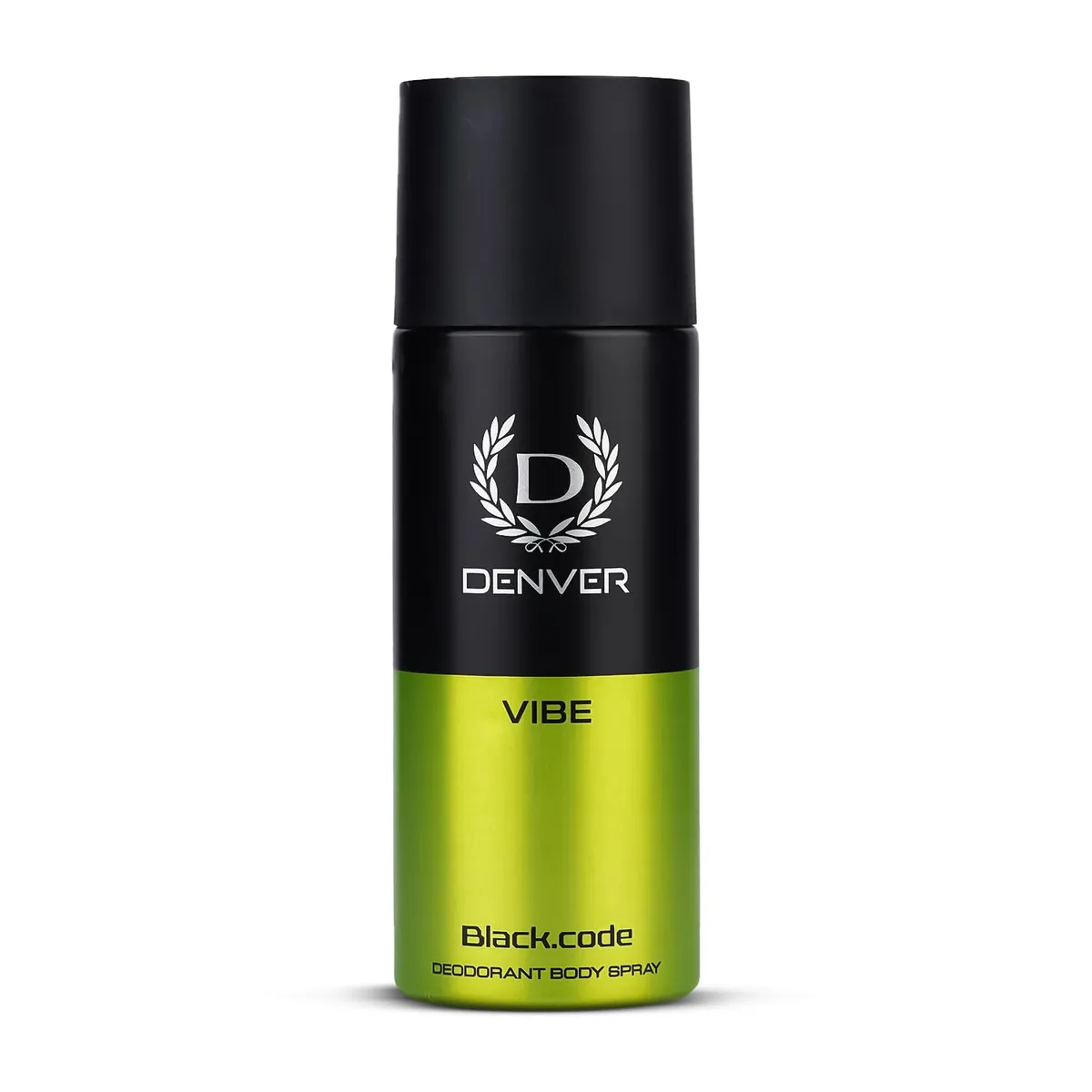 Denver Vibe Black Code Deodorant - 165ML | Long Lasting Deodorant Body Spray for Men