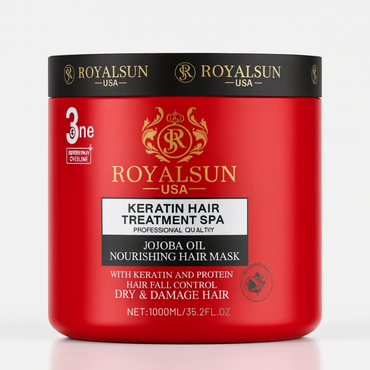 Royalsun USA Keratin Hair Treatment Mask 1000ml