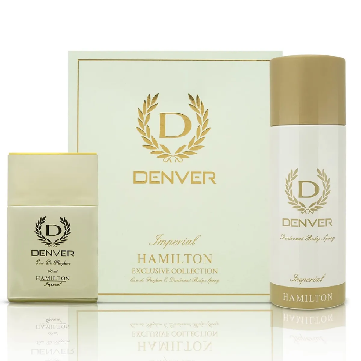 Denver Imperial Exclusive Collection Perfume Gift Set For Men | Pack Of Perfume For Men 60ml And Deodorant Spray 165ml