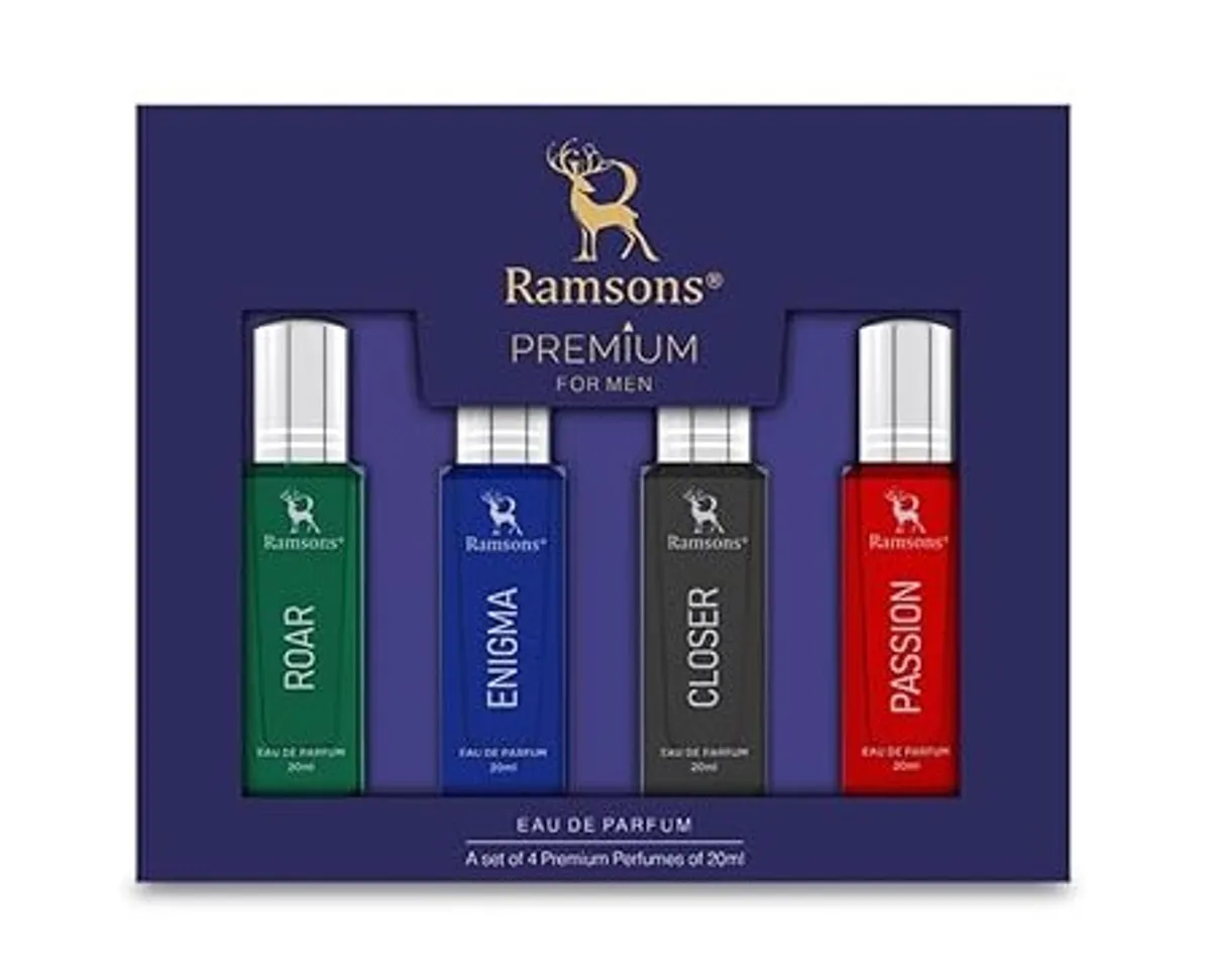 Ramsons Premium Perfume Gift Set for Men 4x20ml