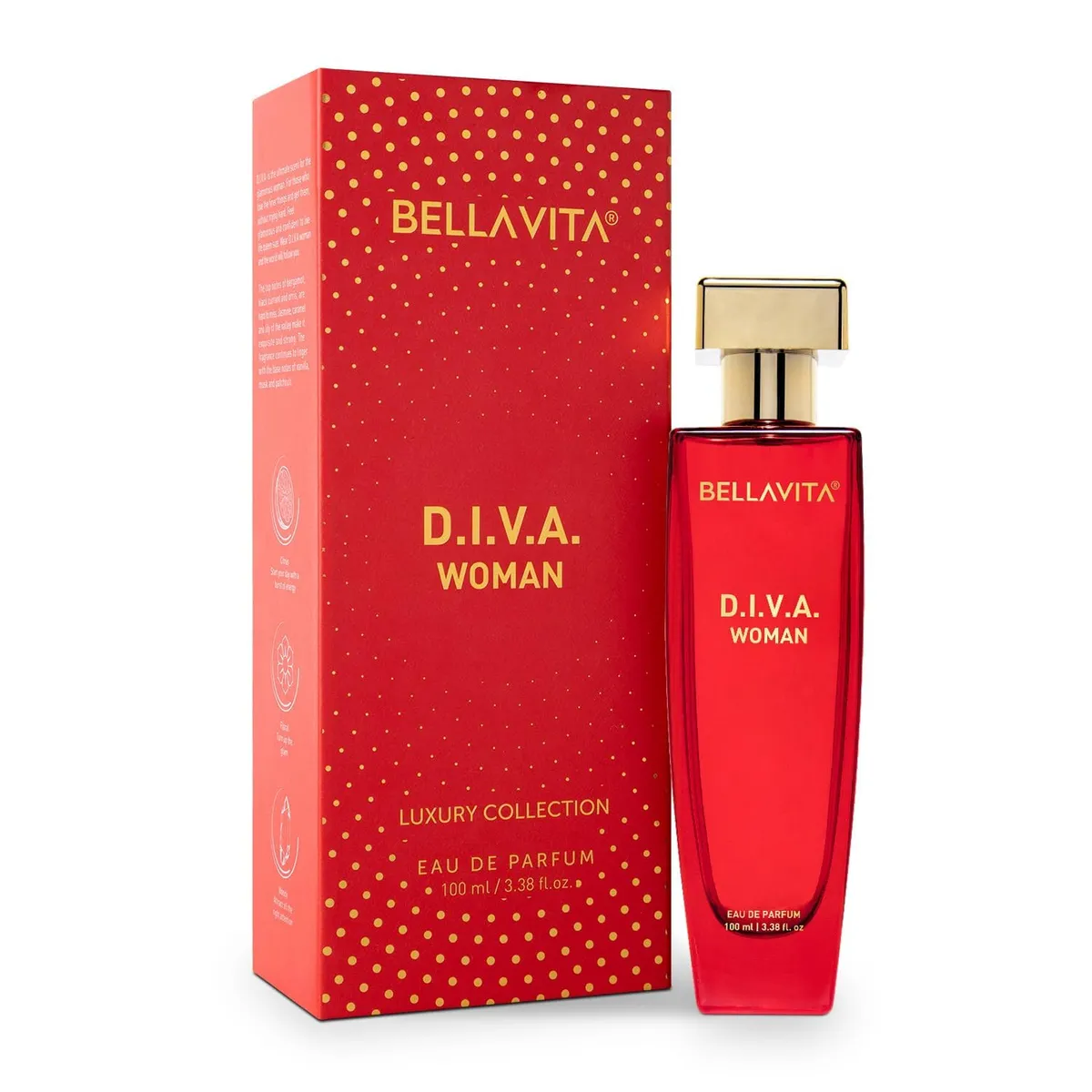 Bella Vita Diva Eau De Parfum For Women 100ml