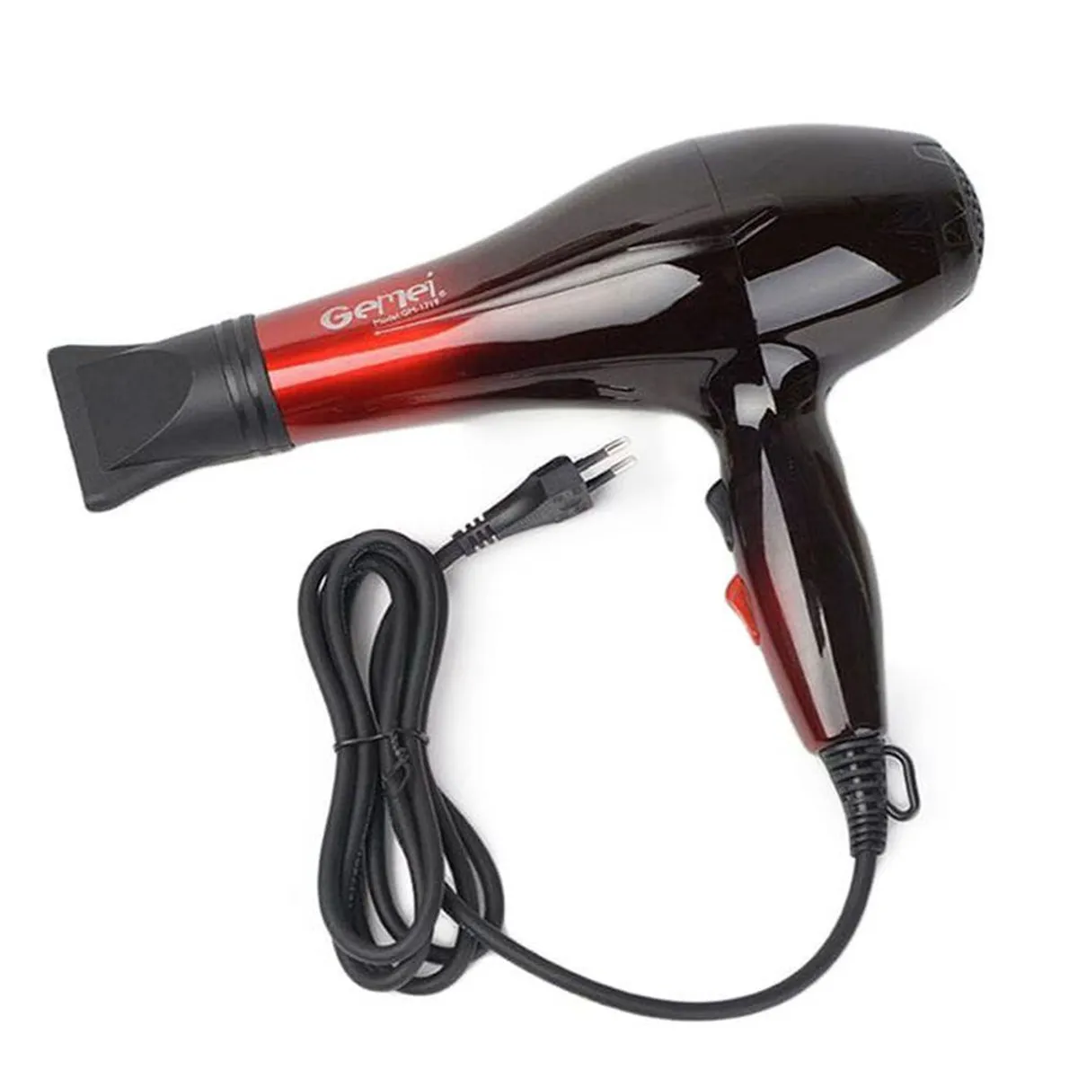 Emei GM-1719 Hair Dryer Fast, Powerful & Lightweight - Multicolor