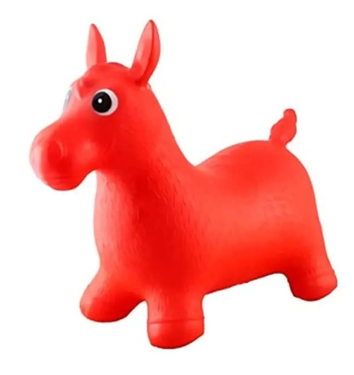 Kids Inflatable Bouncy Horse  Ride-On Hopper Toy - Blue