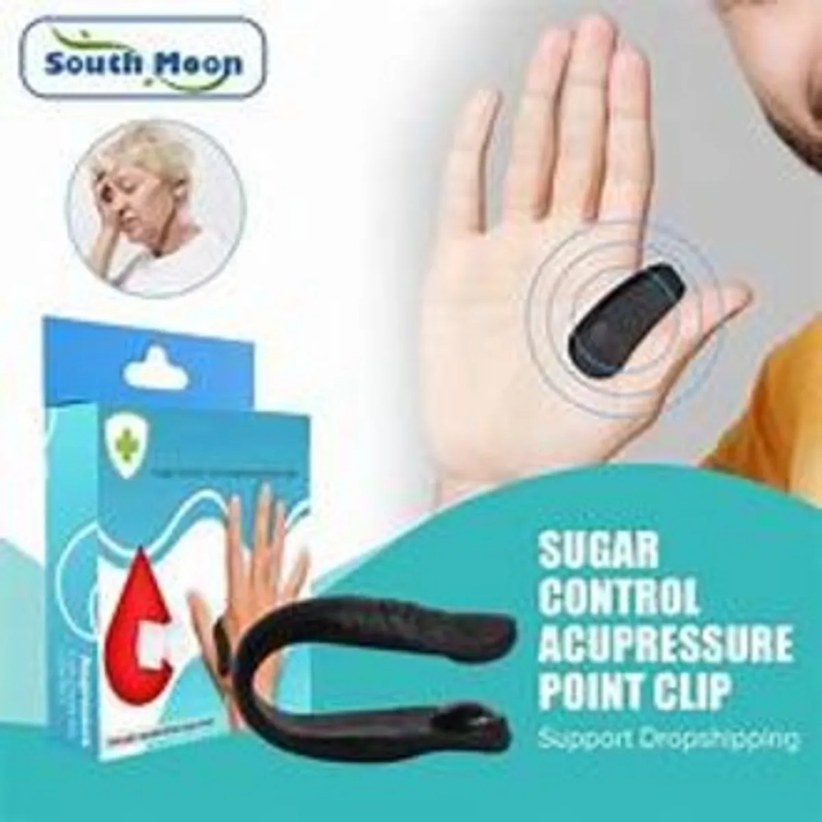 Mini Sugar Clip Compact Hygienic Serving Tool - 1Pc