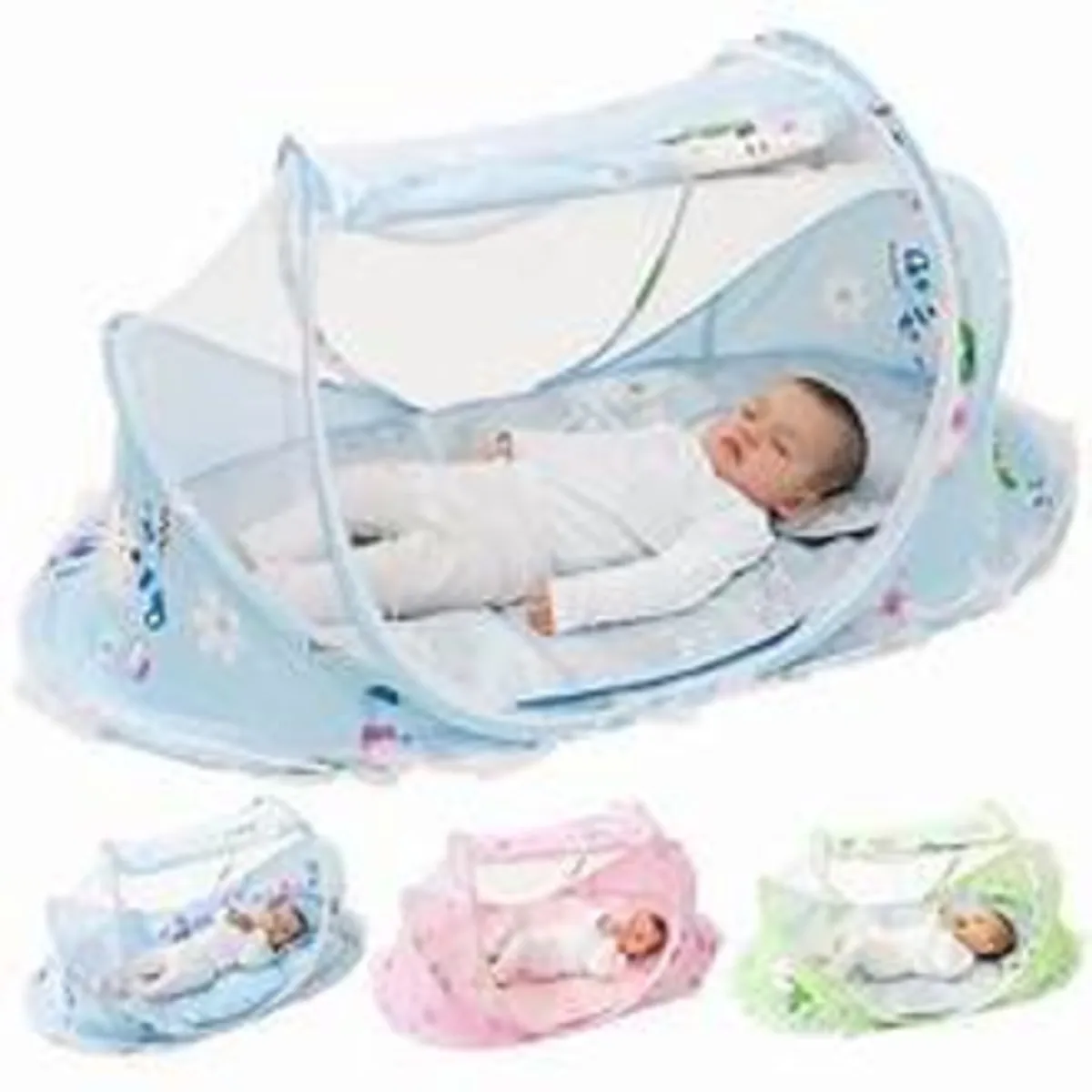Mosquito Net for Baby Protective & Breathable - Multicolor