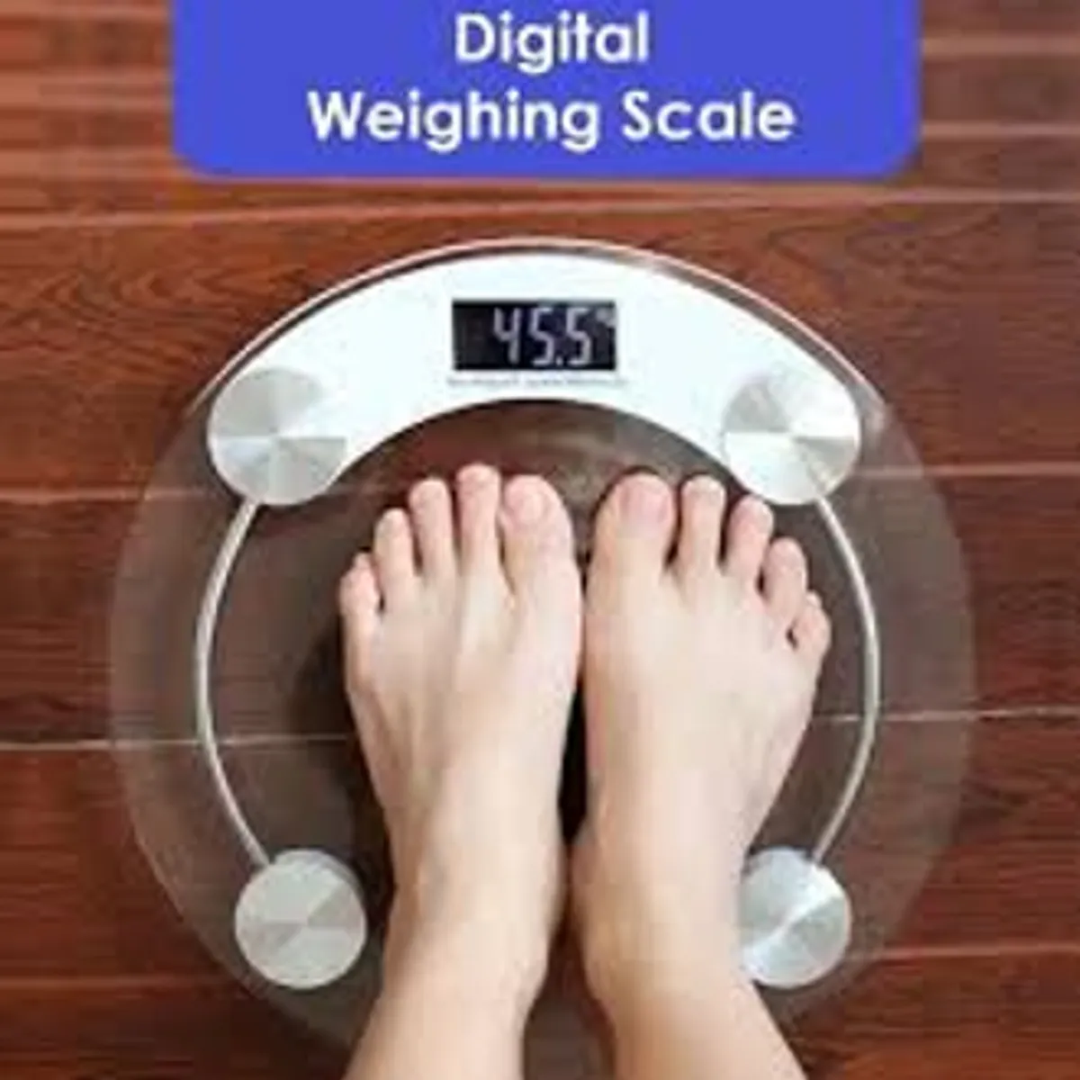 Digital Body Weight Machine - White