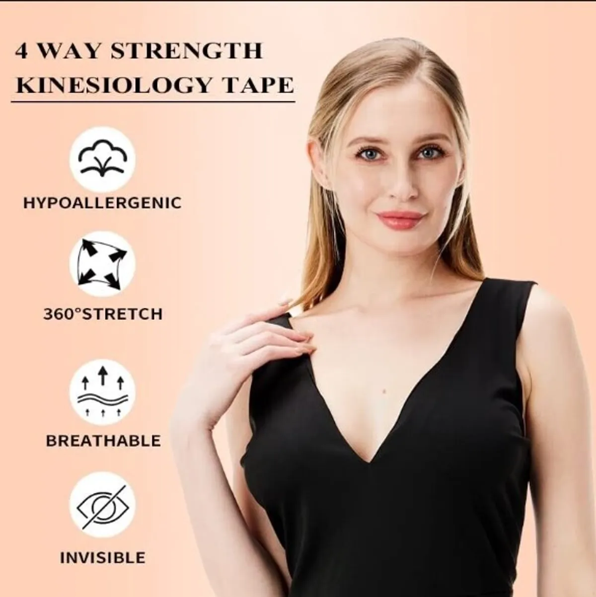 Women’s Multipurpose Breast Lift Body Tape Fashion Support Tape - Freesize