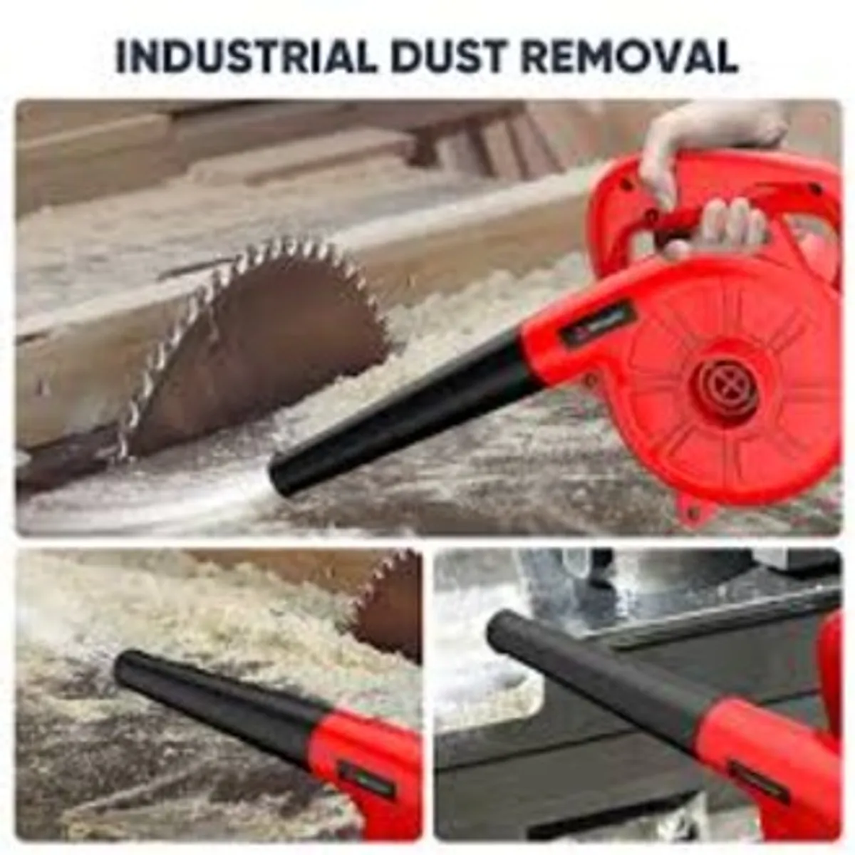 Multipurpose Electric Air Blower & Suction Cleaner - 2-in-1 Dust Removal Machine