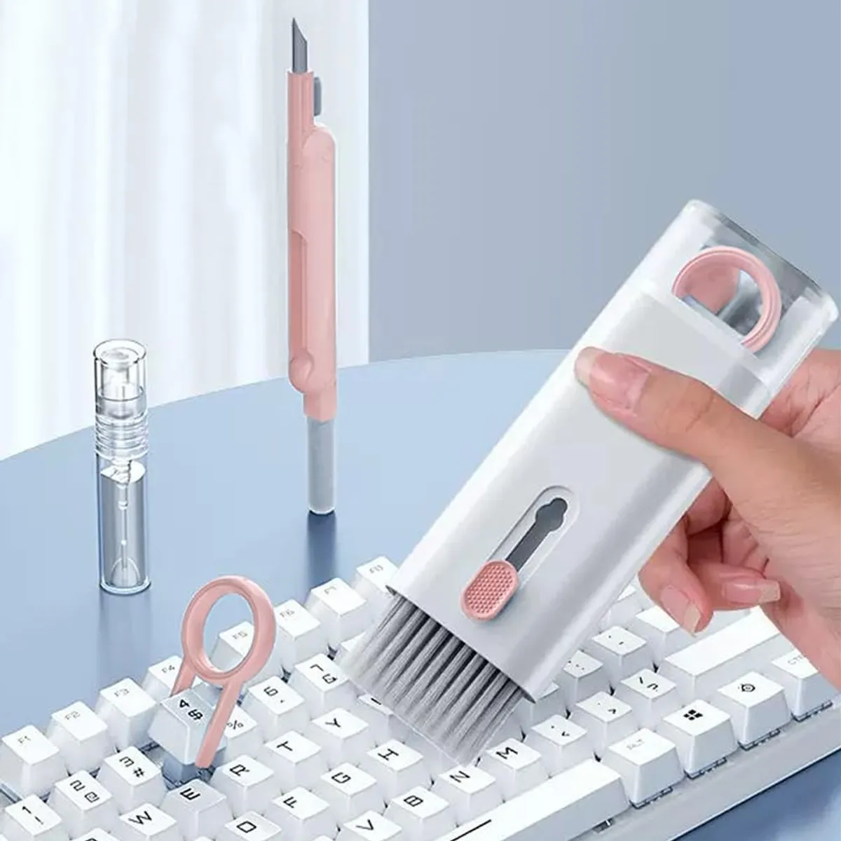 7-in-1 Multi-Device Cleaner Kit Screen, Keyboard & Earbud Cleaning Pen for Apple Devices