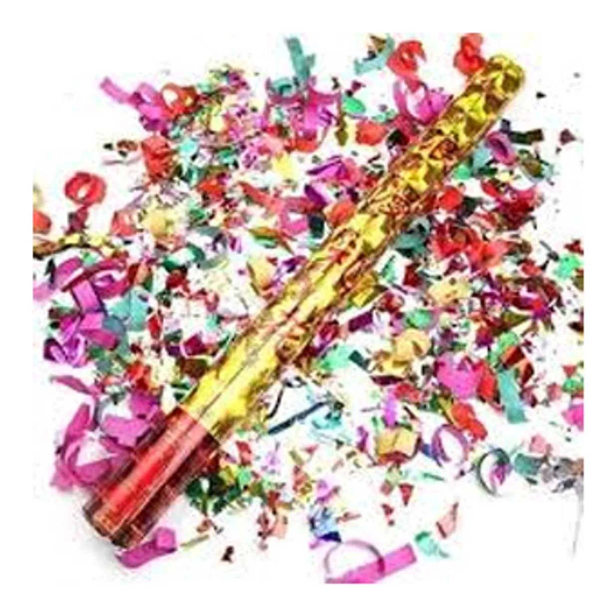 Confetti Glitter Party Poppers for Birthday & Wedding Celebrations - 30cm