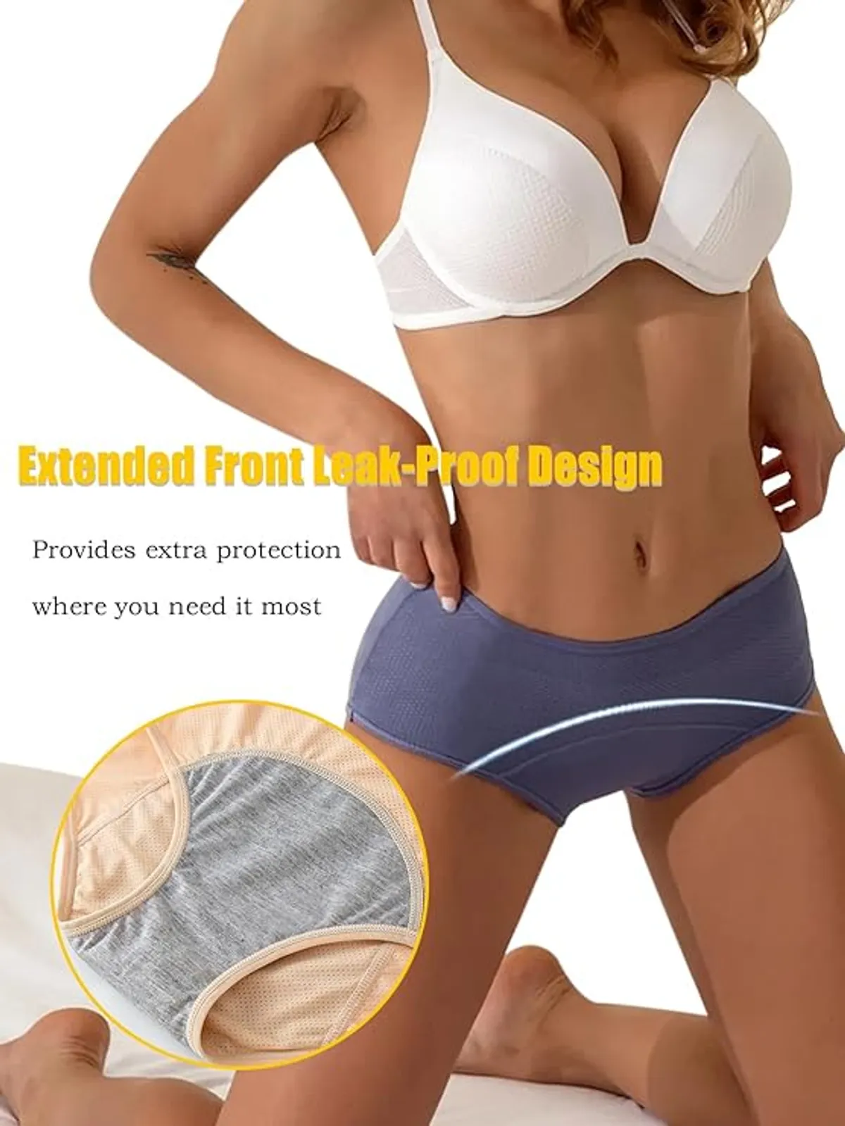 Pack Of 2 Period Panties – Upto 60 kg (Free Size)