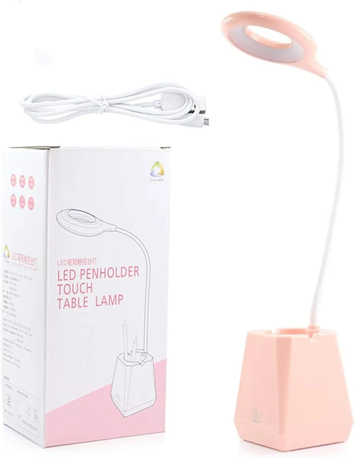 LED Desk Lamp for Kids with USB Rechargeable Study Light - Multicolor