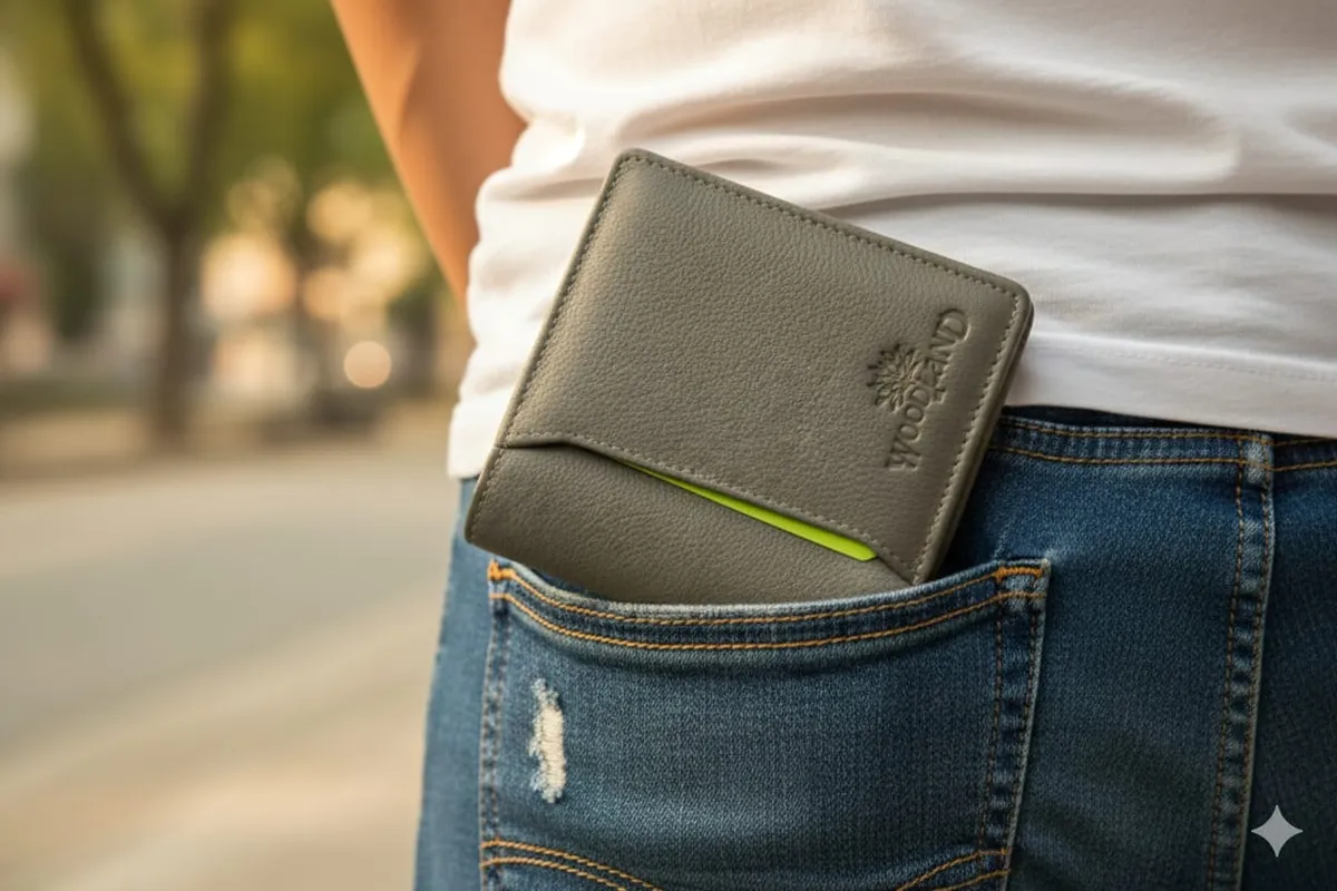 PU Leather Slim Wallet - Lightweight & Compact