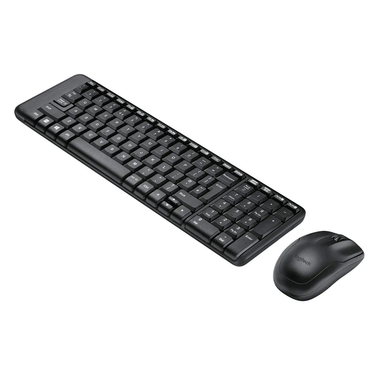 Logitech MK215 Wireless Keyboard & Mouse Combo (Black)
