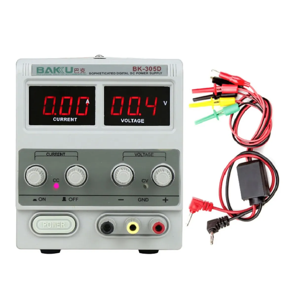 Baku BK-305D 220V Variable DC LED Power Supply For Mobile Phones