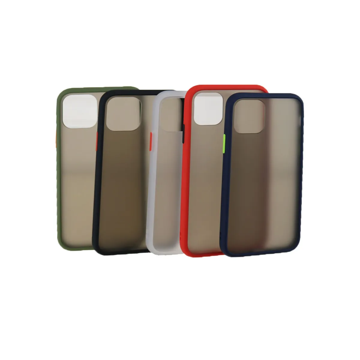 MyChoice iPhone 11 Pro Luxury Shockproof Matte Back Cover Multicolor