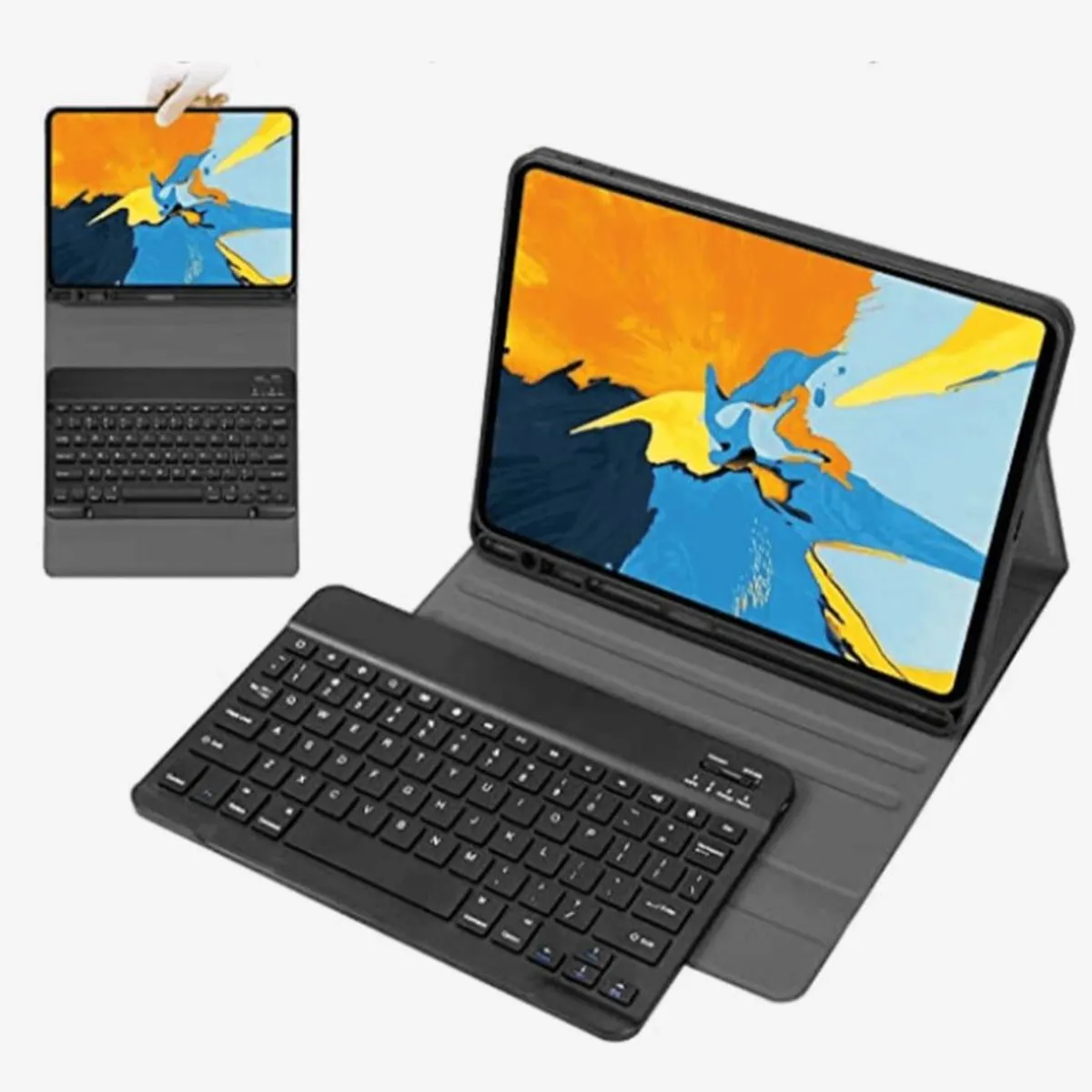 Smart Keyboard Case For iPad Air 4th Gen 10.9" Detachable Wireless Keyboard