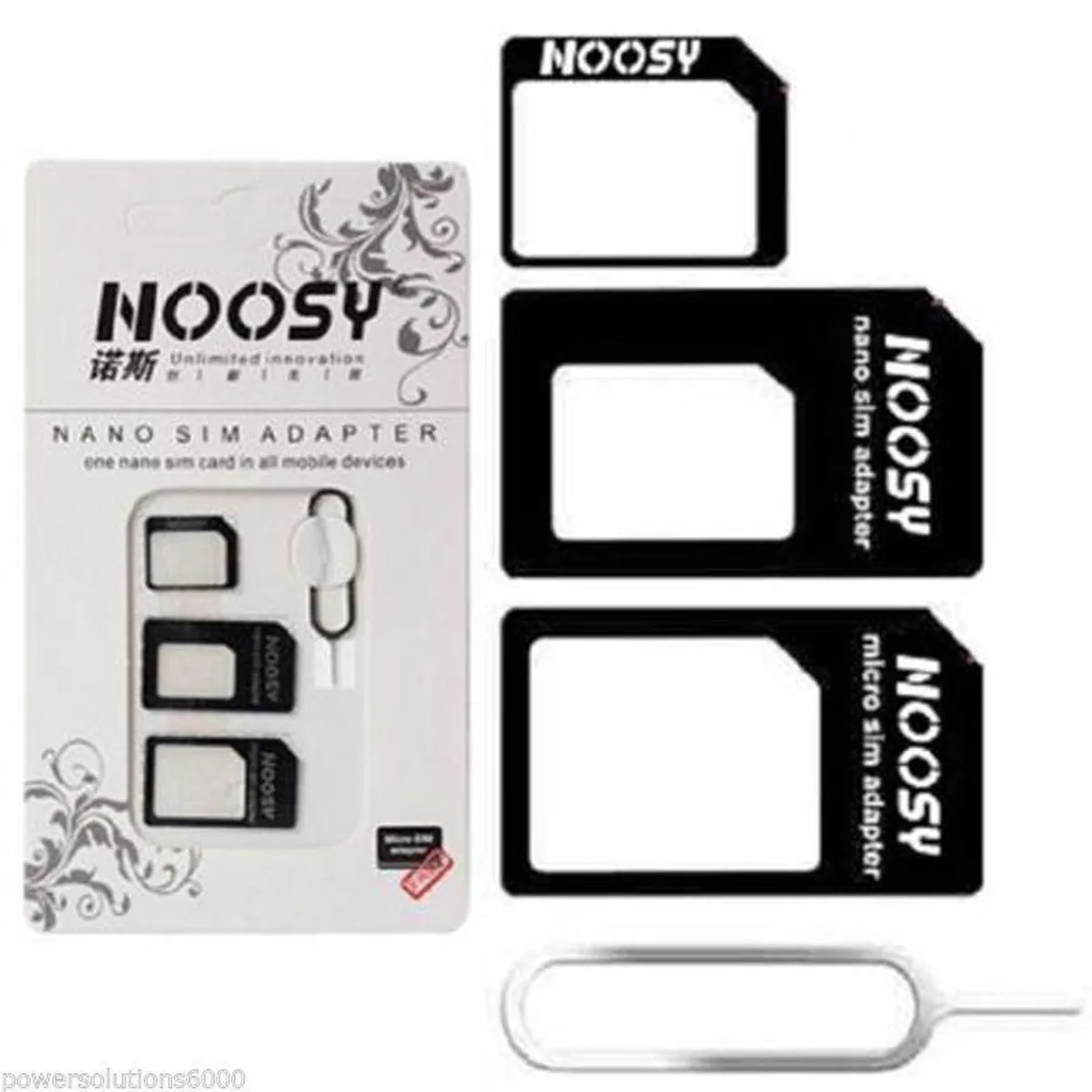Noosy Nano SIM Adapter Kit With Eject Pin