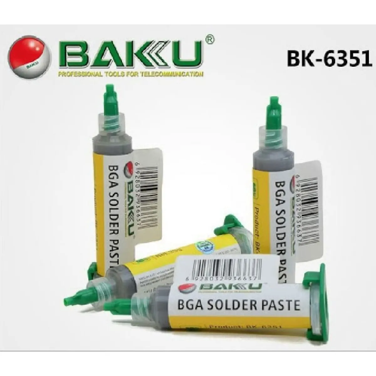 Baku BK-6351 BGA IC Solder Flux Paste Dispenser - 33 Gram