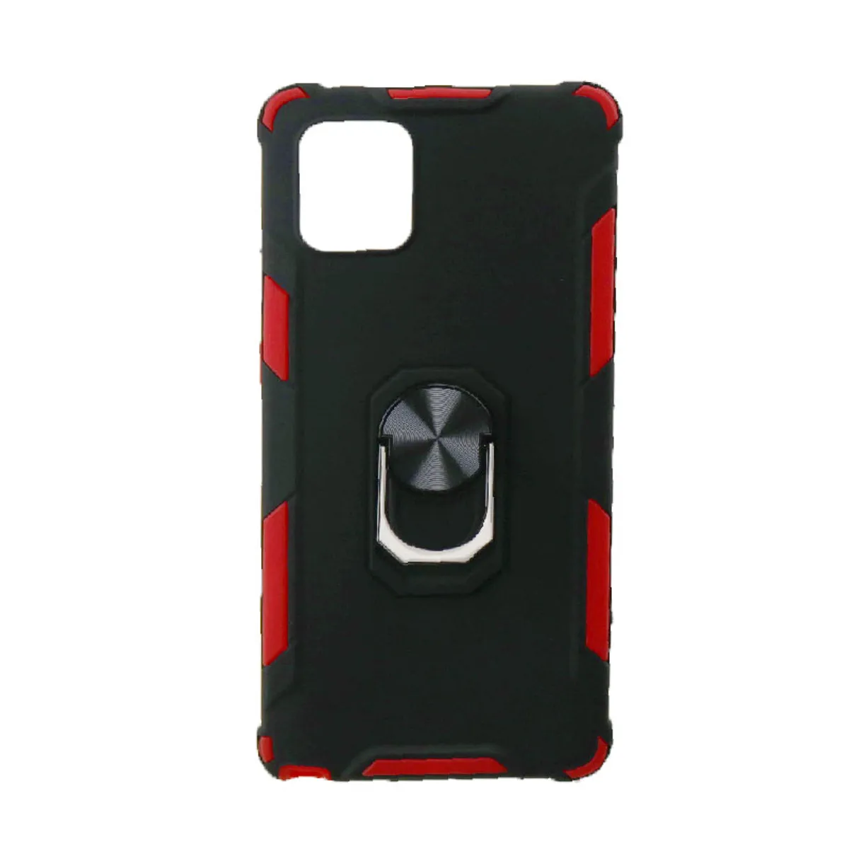 Samsung Galaxy A81 Magnetic Ring Case - Red