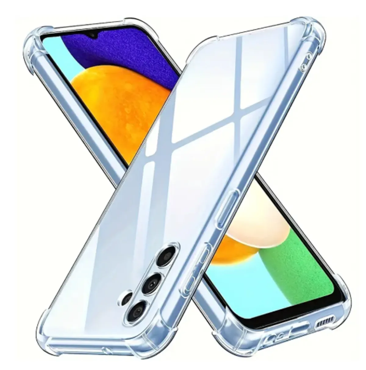 Samsung Galaxy A25 5G Clear Case – Airbag Protection with Camera Guard - Clear