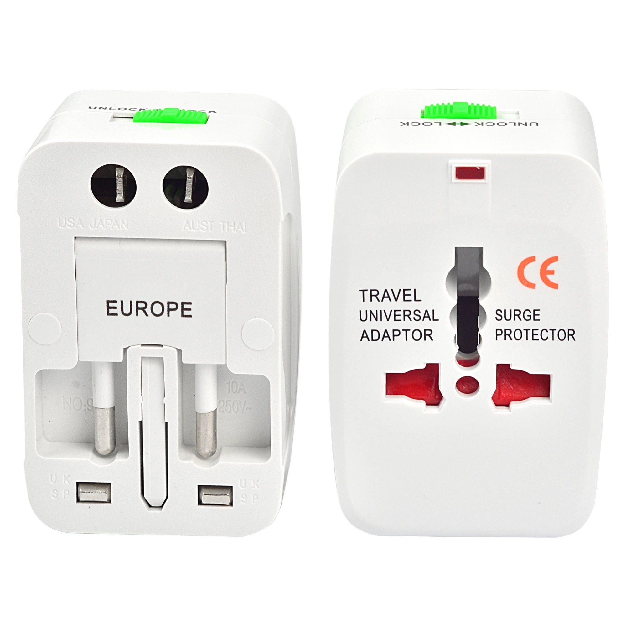 All-in-One Universal Travel Adapter - Off White