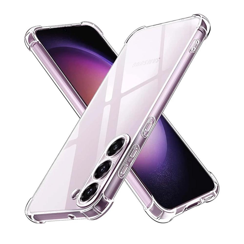 Samsung Galaxy A15 5G Transparent Soft Shockproof Back Case - Clear