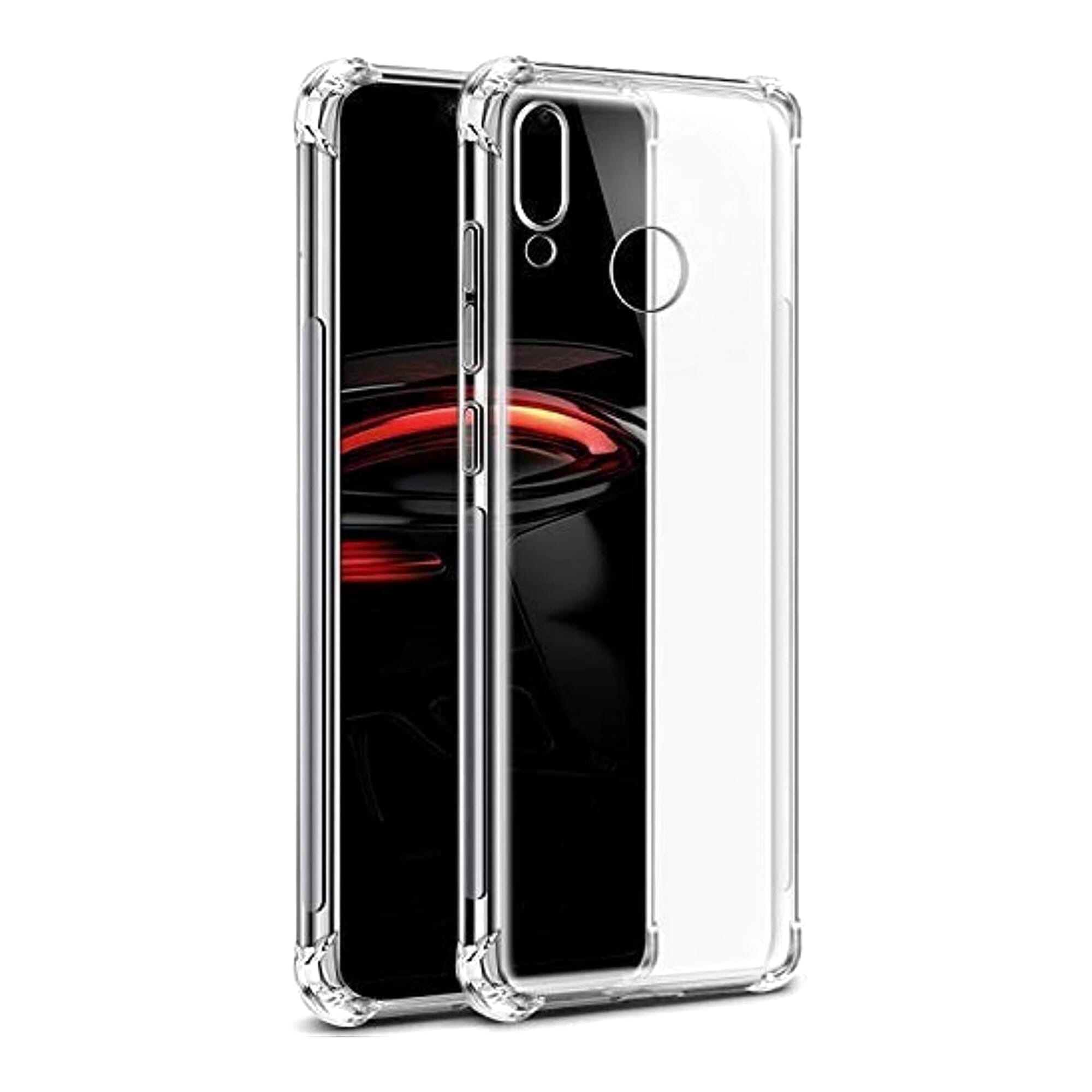 Huawei Nova 3i Transparent Soft Shockproof Airbag Back Case -  Clear