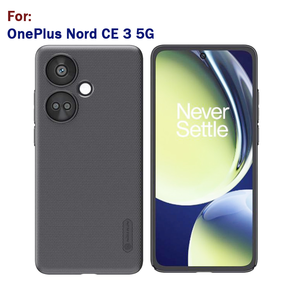 OnePlus Nord CE 3 5G Nillkin Frosted Shield Pro Back Case - Black