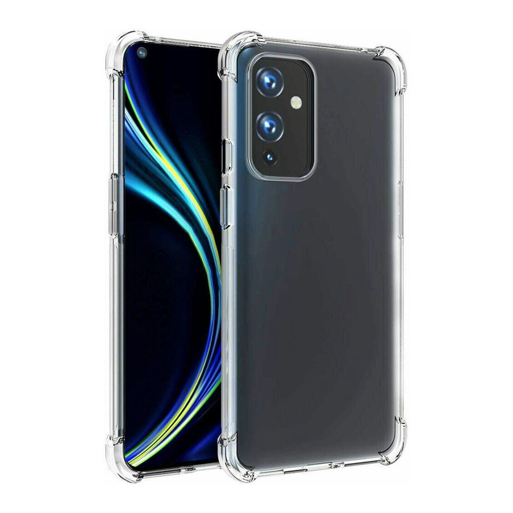 OnePlus 9 Clear Shockproof Airbag Crystal Back Case