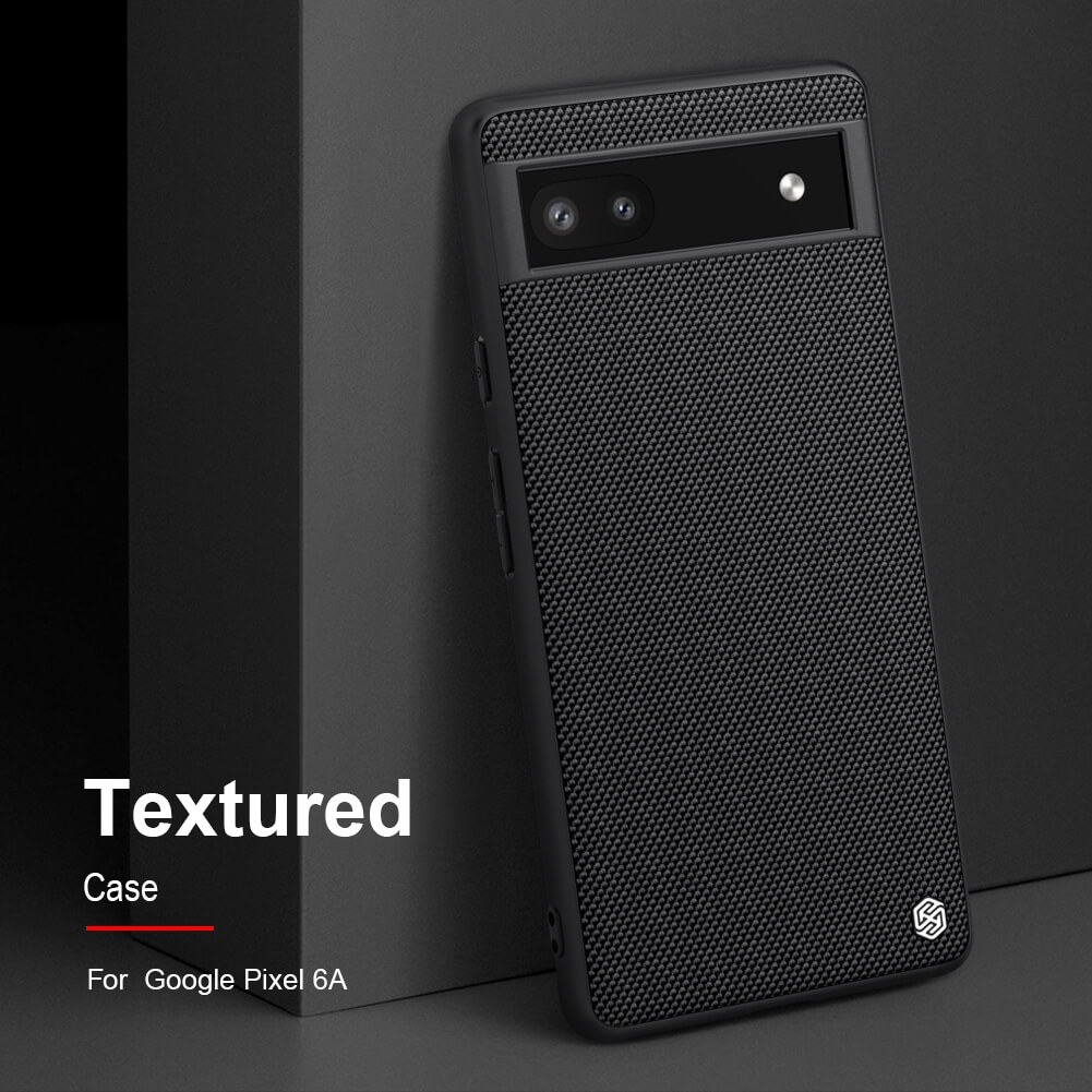 Google Pixel 6A Nillkin Super Frosted Shield Back Case - Black