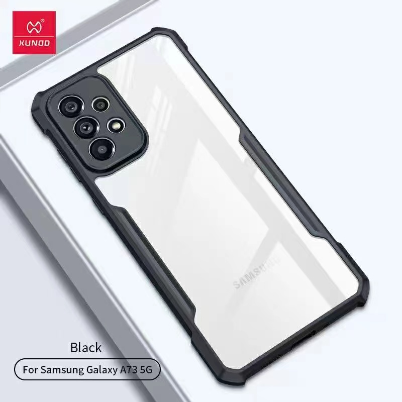 Samsung Galaxy A73 5G Xundd Clear Shockproof PC TPU Bumper Back Case
